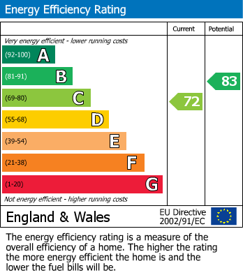 EPC Graph for Rye Street, Bishop's Stortford