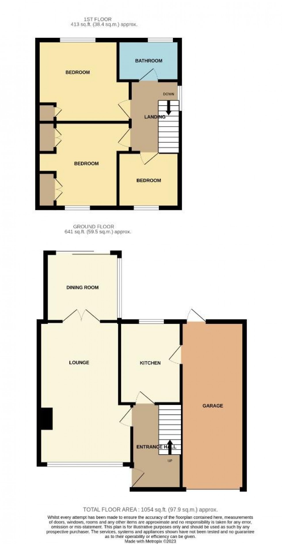 Floorplan for Grace Gardens, Bishop's Stortford