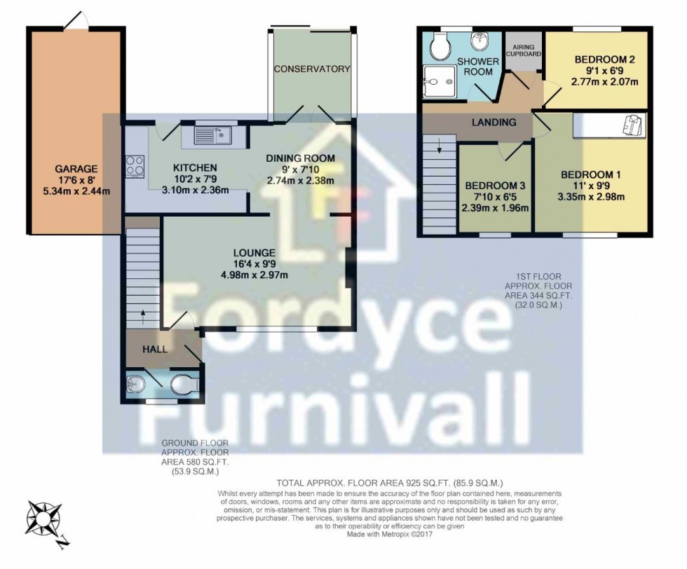 Floorplan for The Brambles, Bishop's Stortford