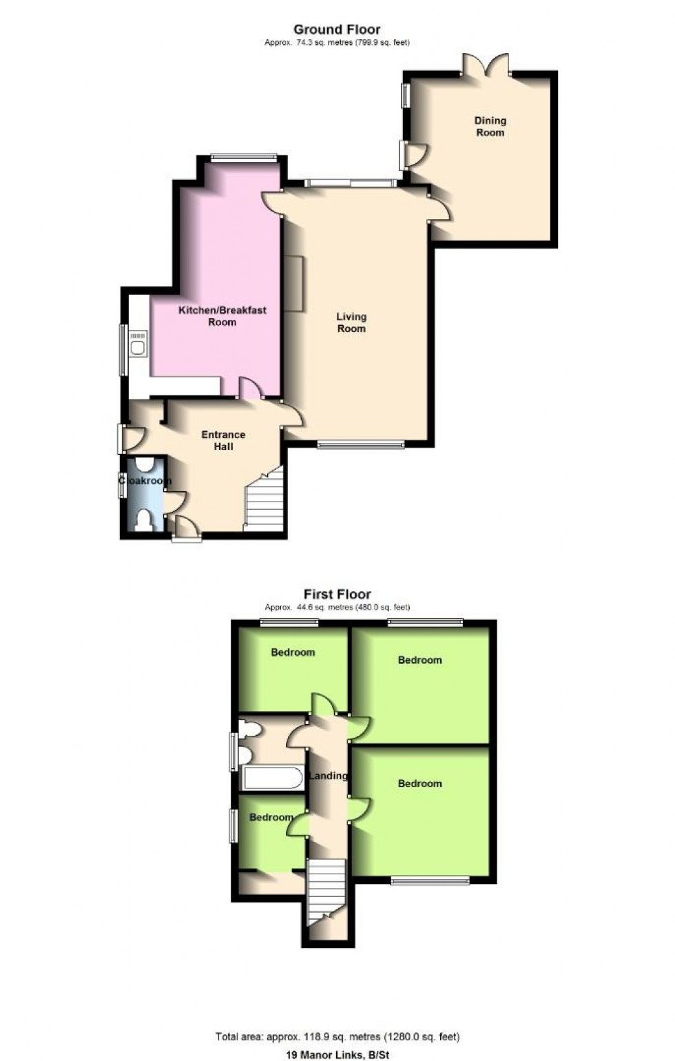 Floorplan for Church Manor, Bishop's Stortford