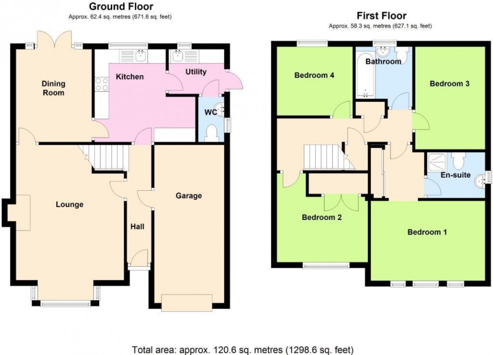 Floorplan for Peregrine Close, BISHOP'S STORTFORD