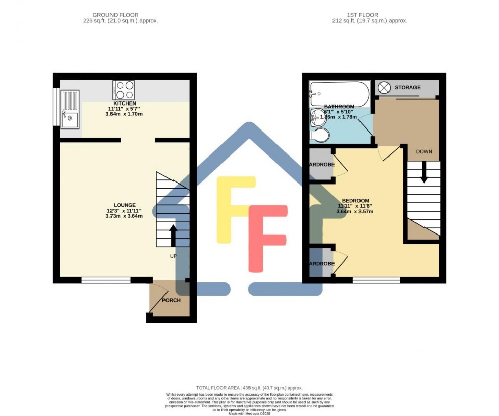 Floorplan for Mathams Drive, Bishop's Stortford