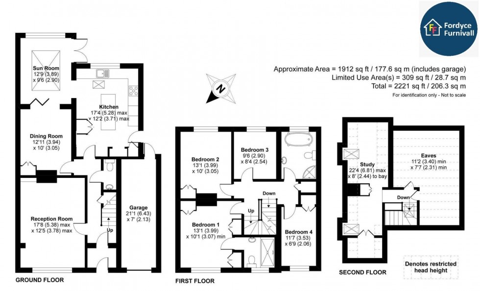Floorplan for Thorley Park Road, Bishop's Stortford