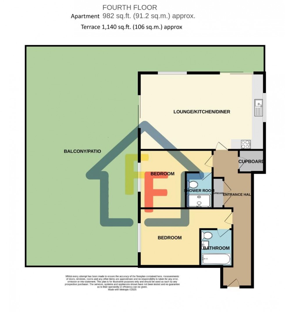 Floorplan for Riverside, Bishop's Stortford