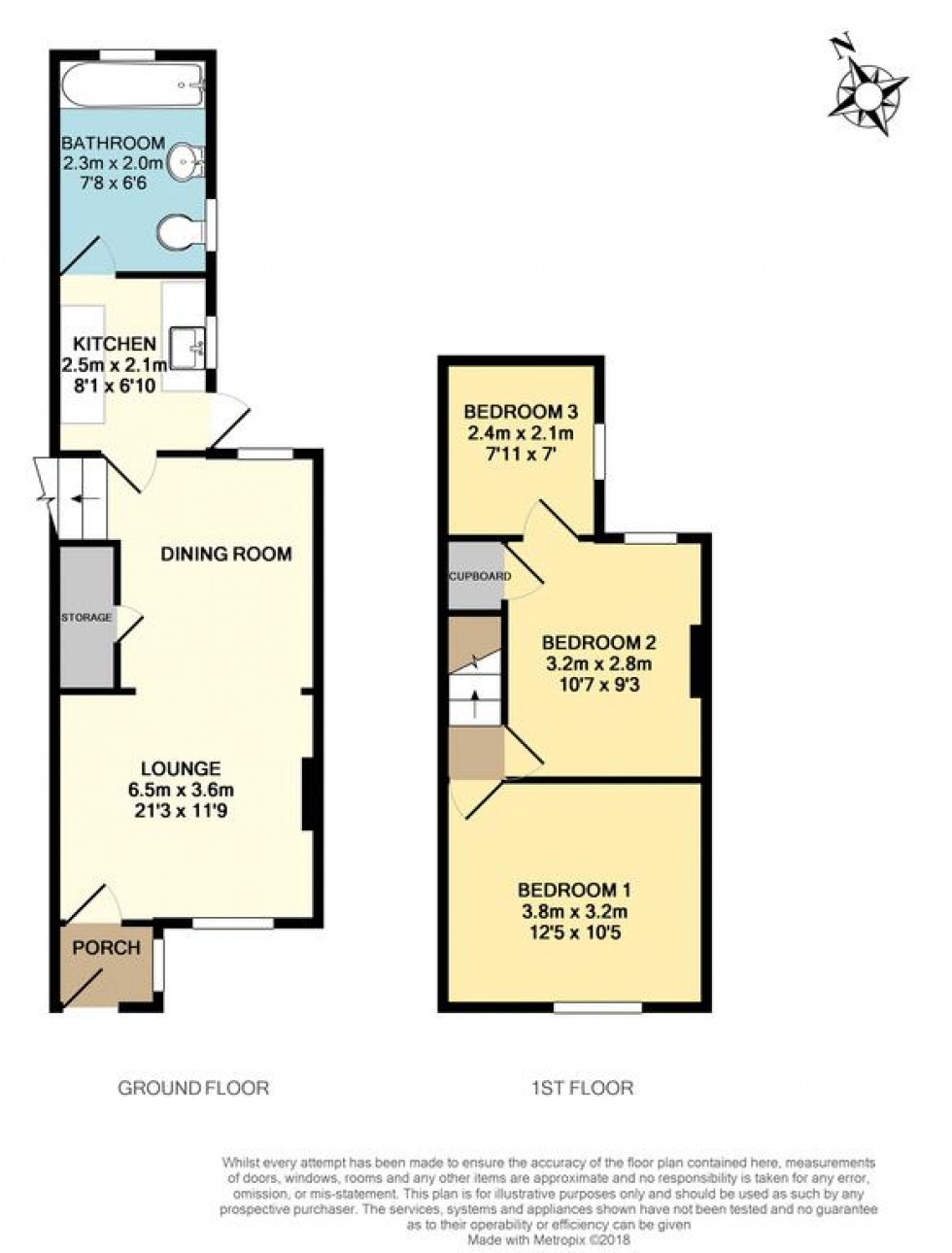 Floorplan for Mill Street, Bishop's Stortford