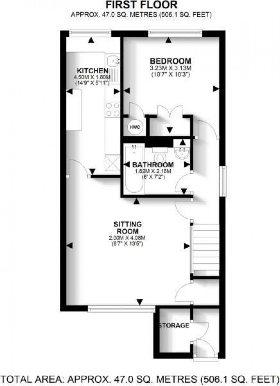 Floorplan for Goodwin Stile, BISHOP'S STORTFORD