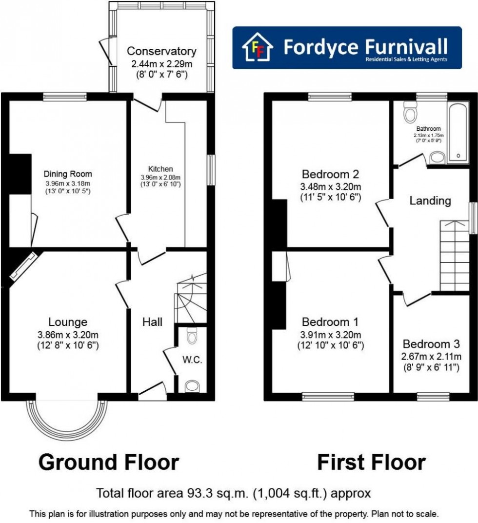 Floorplan for Dunmow Road, Bishop's Stortford