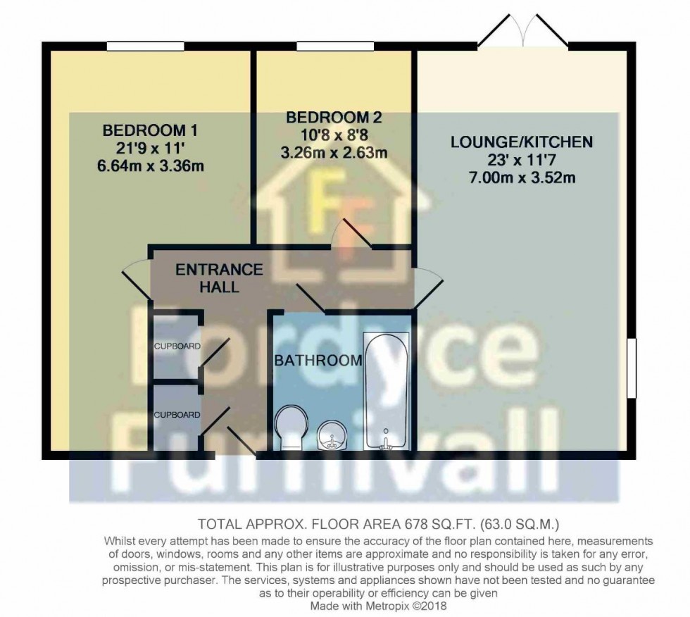 Floorplan for John Dyde Close, Bishop's Stortford