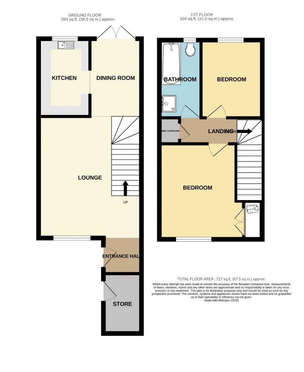 Floorplan for Ladywell Prospect, Sawbridgeworth
