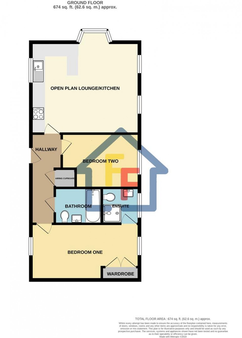 Floorplan for Dearlove Place, BISHOP'S STORTFORD