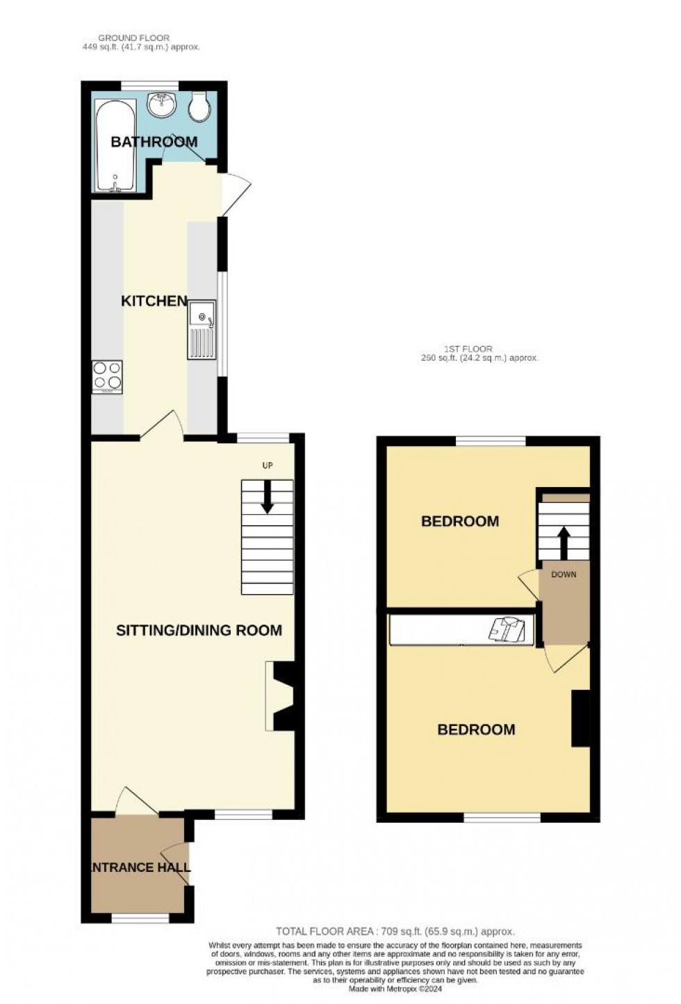 Floorplan for Cherry Gardens, Bishop's Stortford