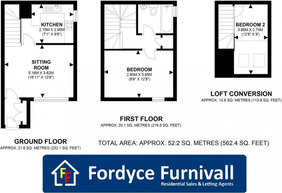 Floorplan for The Paddock, Bishop's Stortford