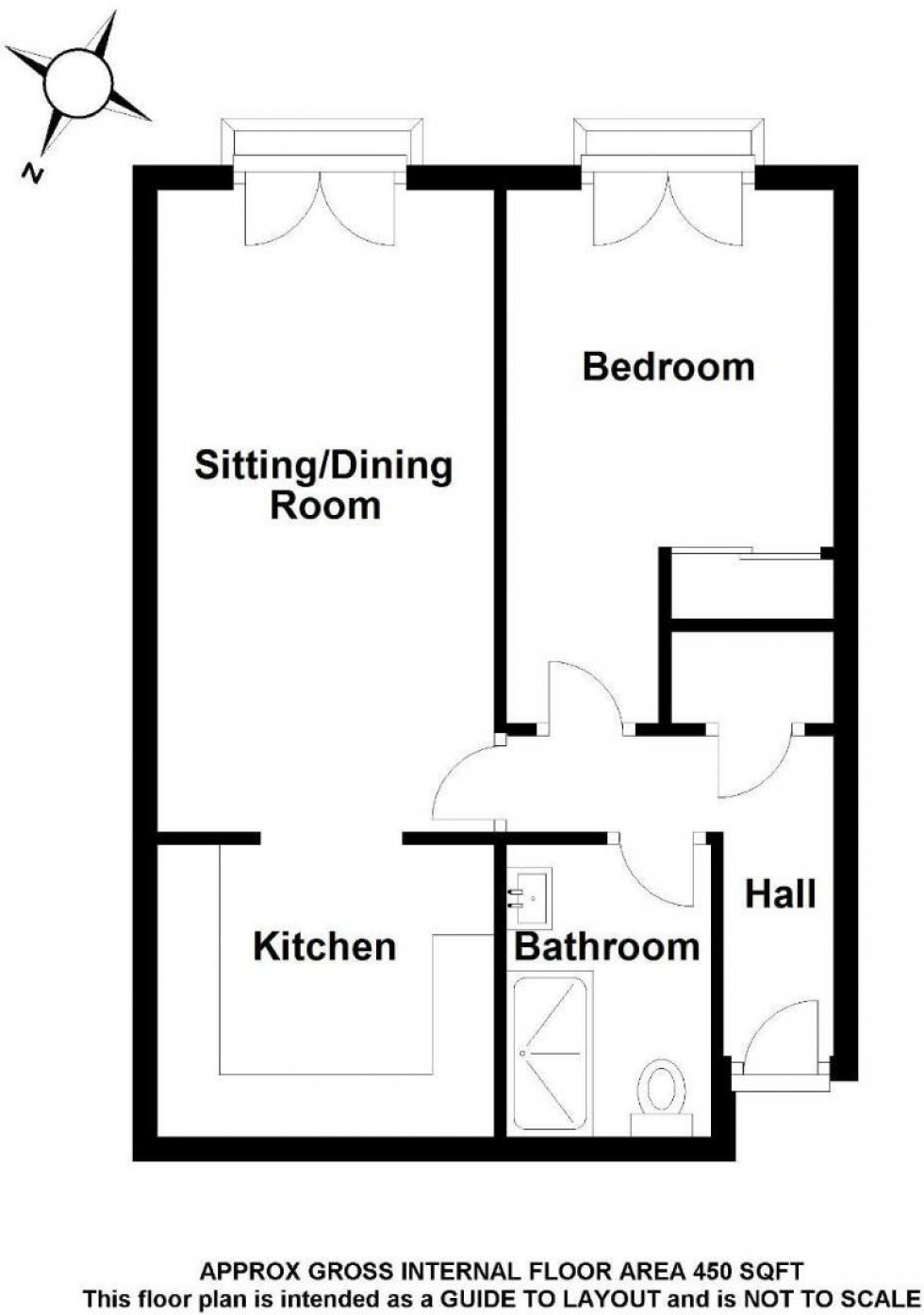 Floorplan for Priory Court, Bishops Stortford