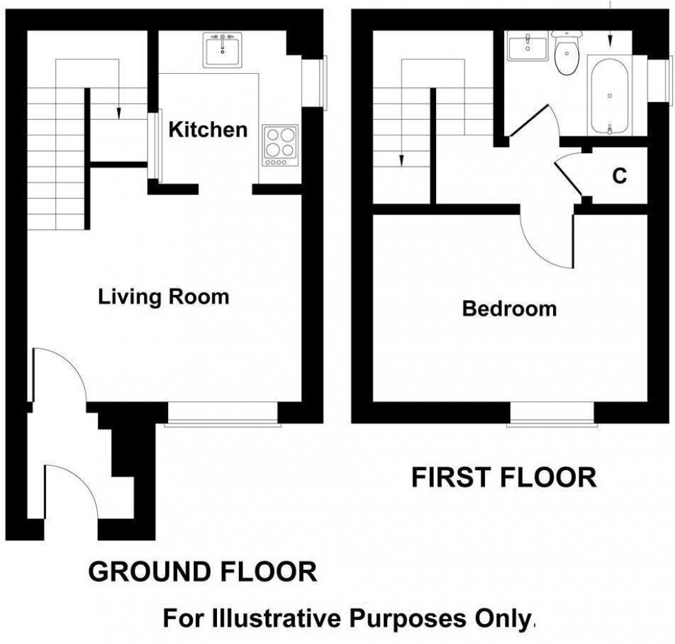 Floorplan for The Paddock, Bishop's Stortford