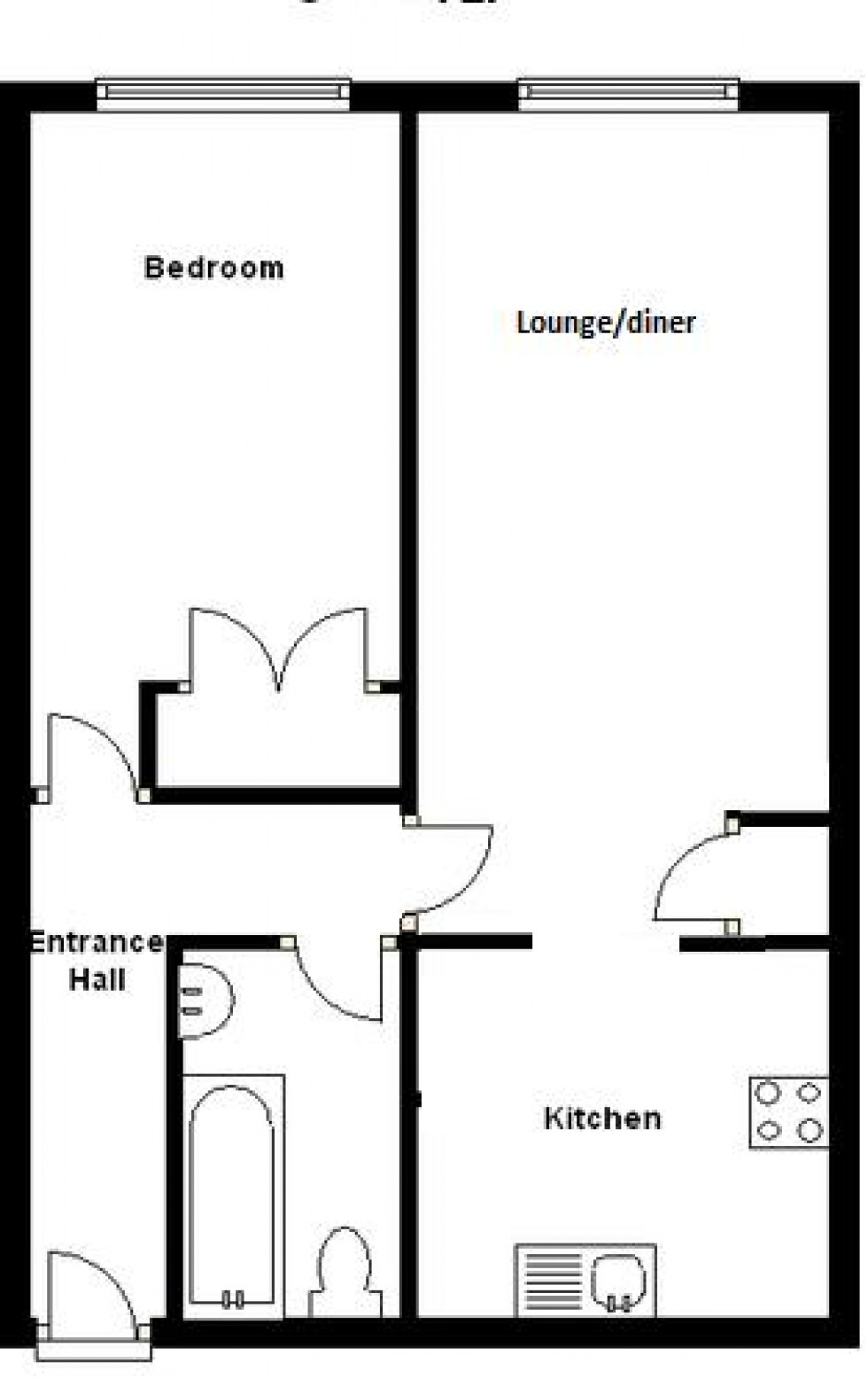 Floorplan for South Street, Bishop's Stortford