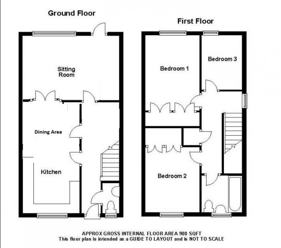 Floorplan for Castle Street, BISHOP'S STORTFORD